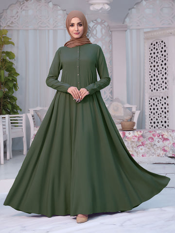 Abaya Chalcedony Dark Olive